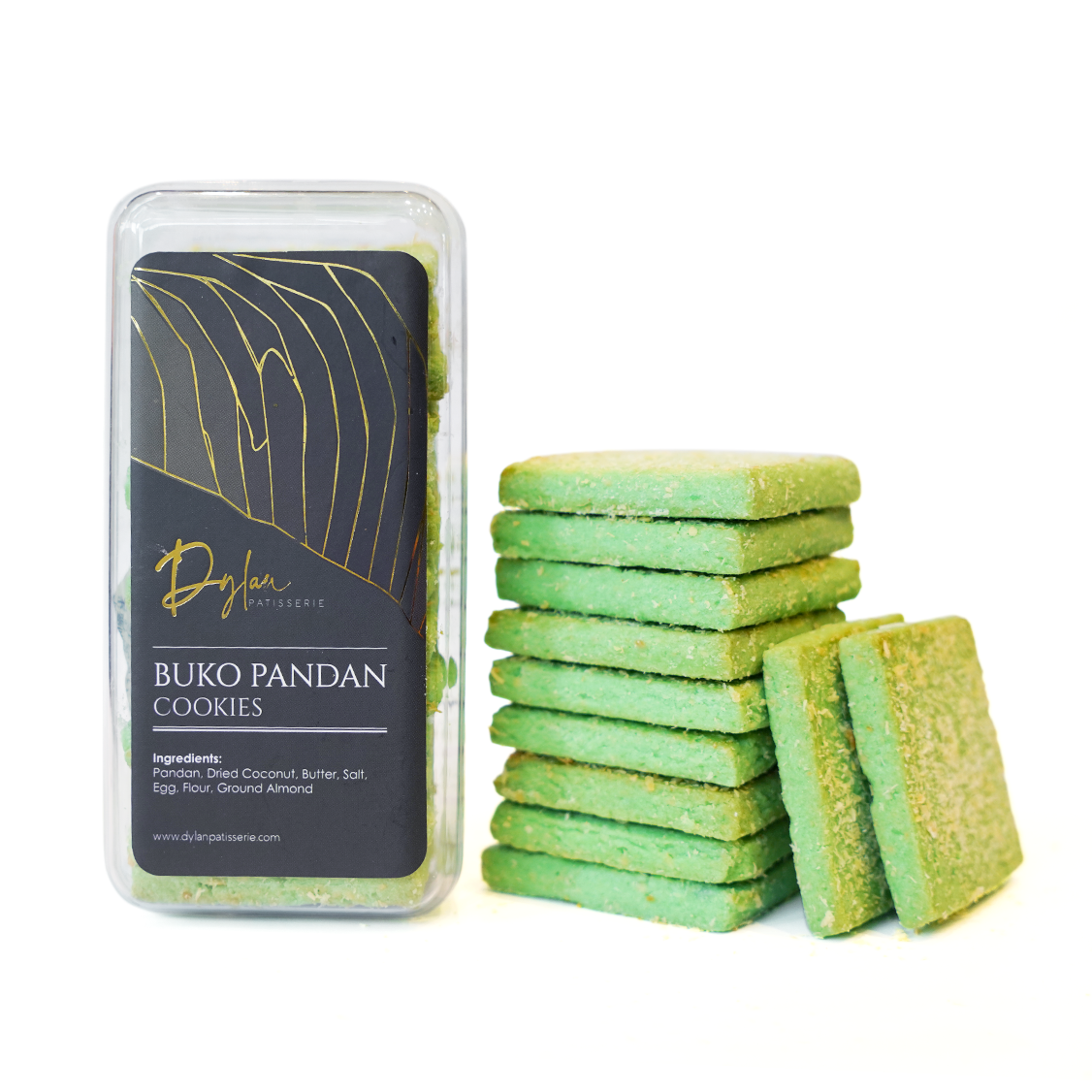 Buko Pandan Cookies by Dylan Patisserie