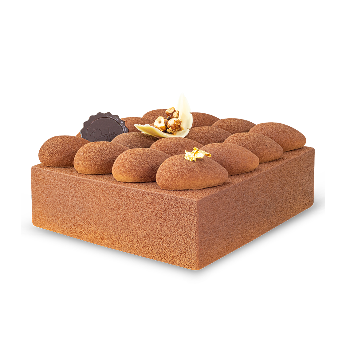 Hazelnut Praline Birthday Cake by Dylan Patisserie in Manila.