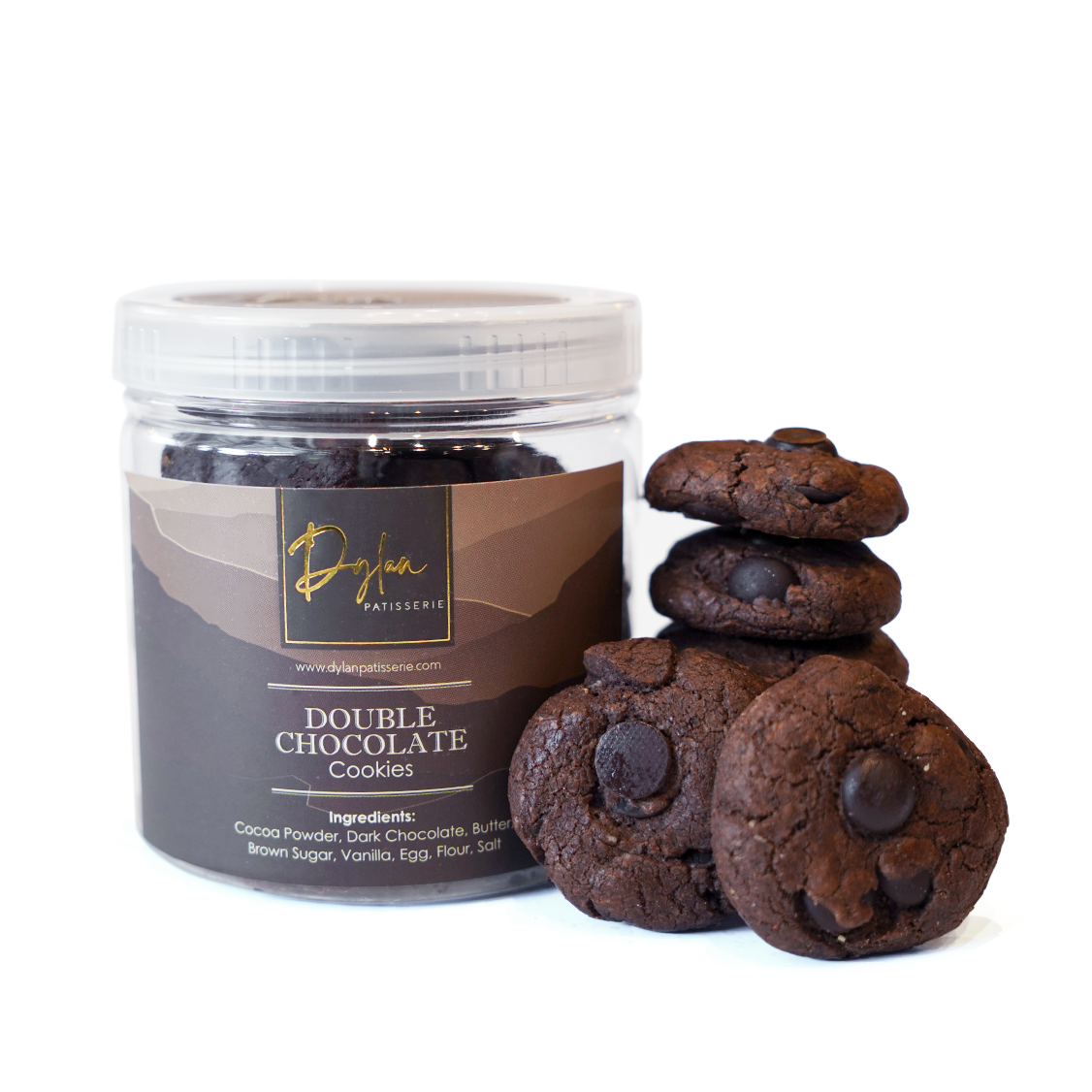 Double Chocolate Cookies Cookies by Dylan Patisserie.