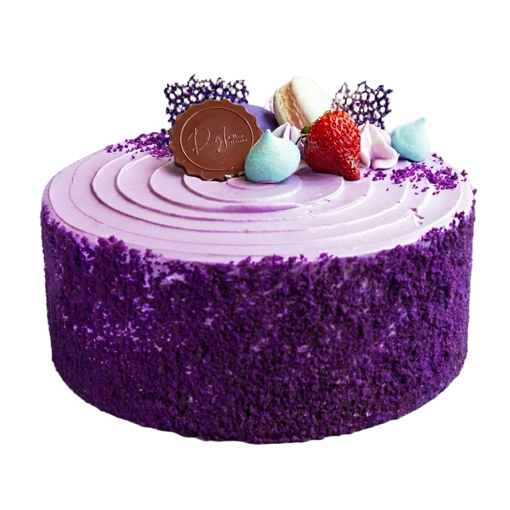 Ube Dulce De Leche Cake