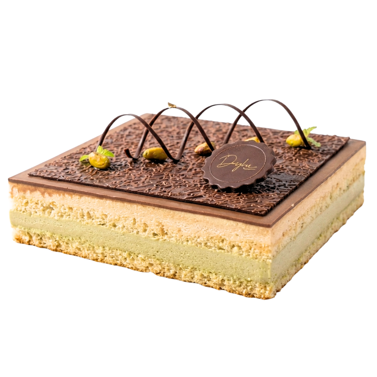 chocolate pistachio cake
