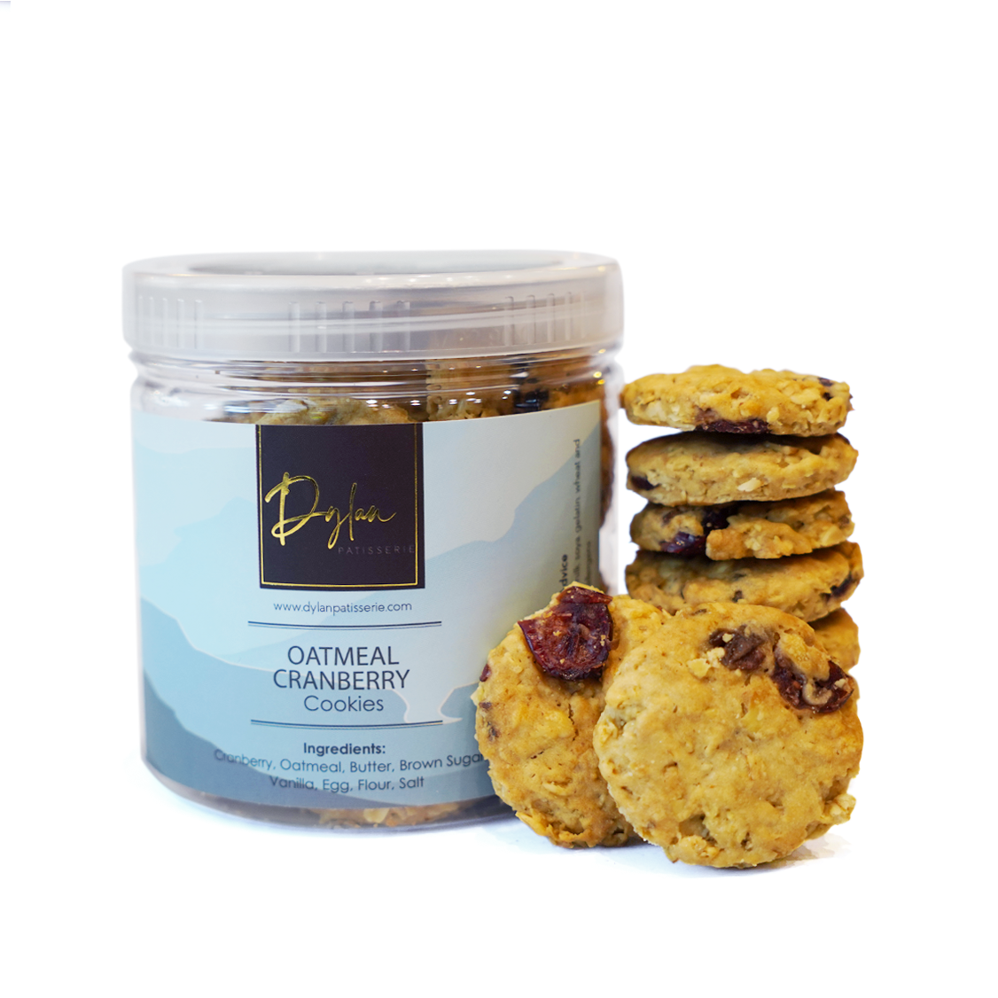 Oatmeal Cranberry Cookies by Dylan Patisserie.