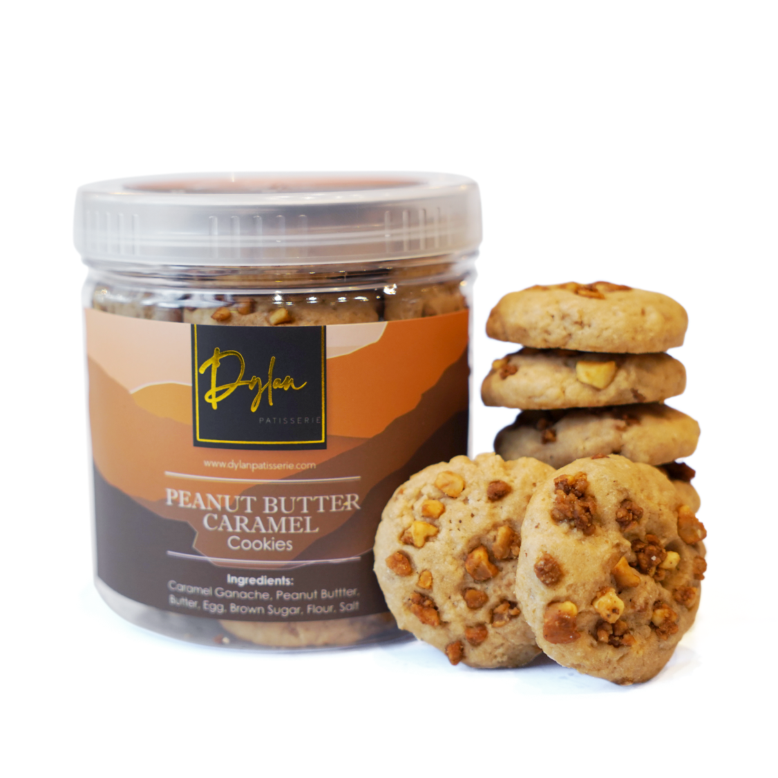 Peanut Butter Caramel Cookies