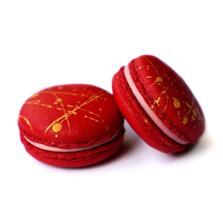 Raspberry Macaron by Dylan Patisserie
