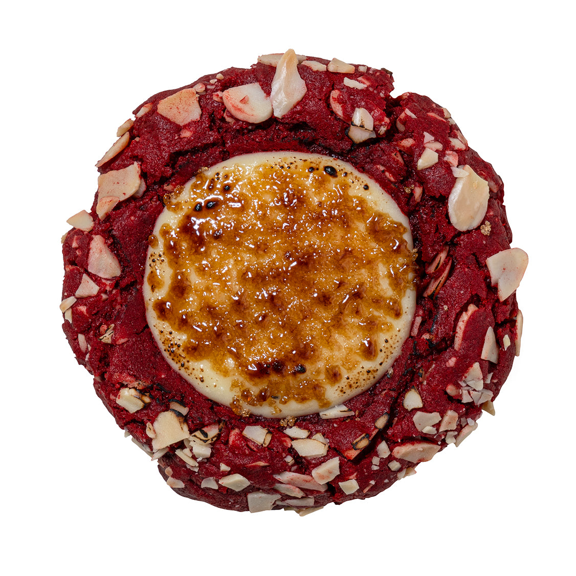 Red Velvet Cheese Brûlée Cookie