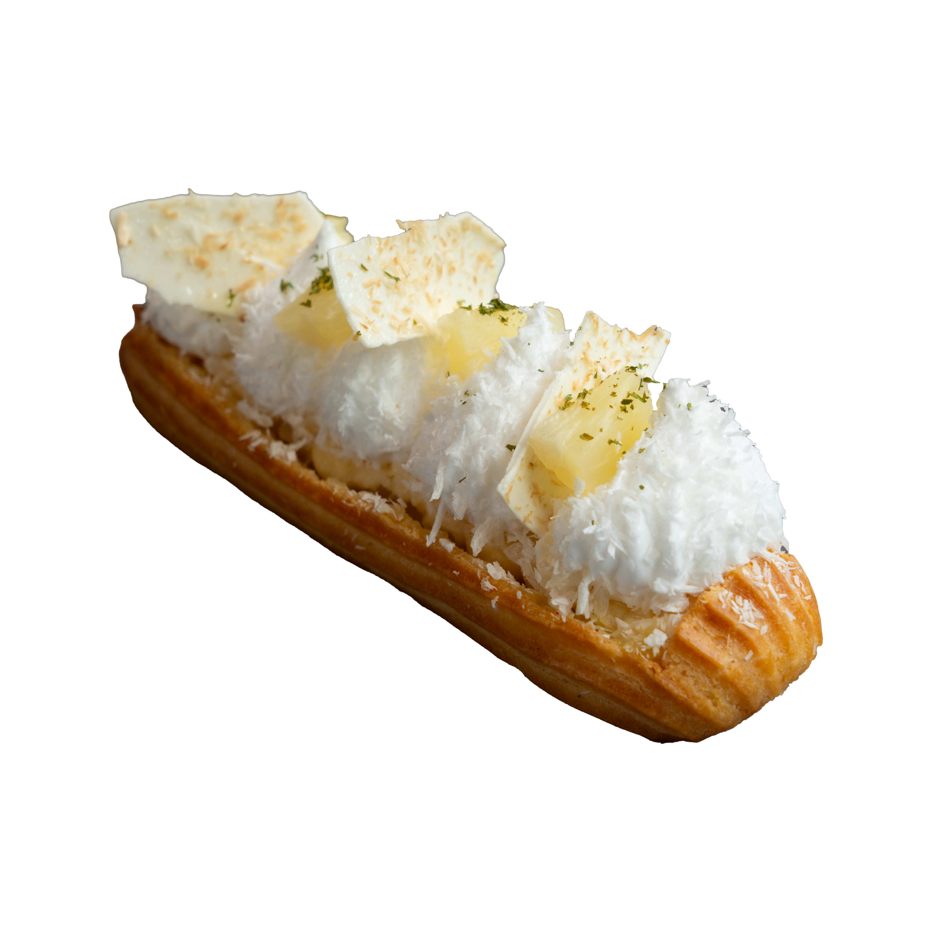 Pineapple Coconut Éclair