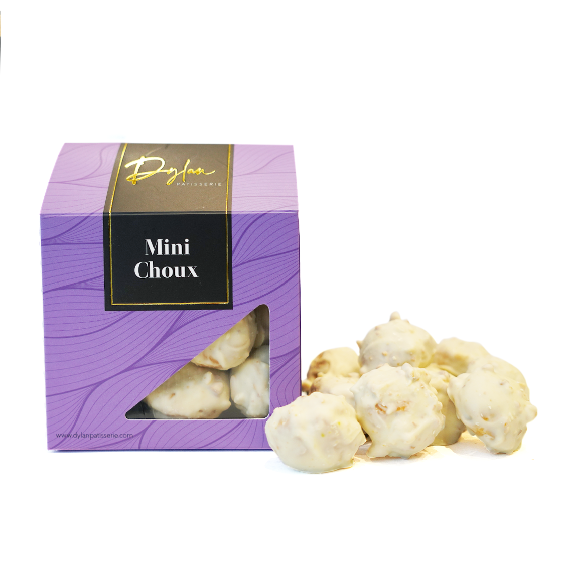 White Mini Choux Large