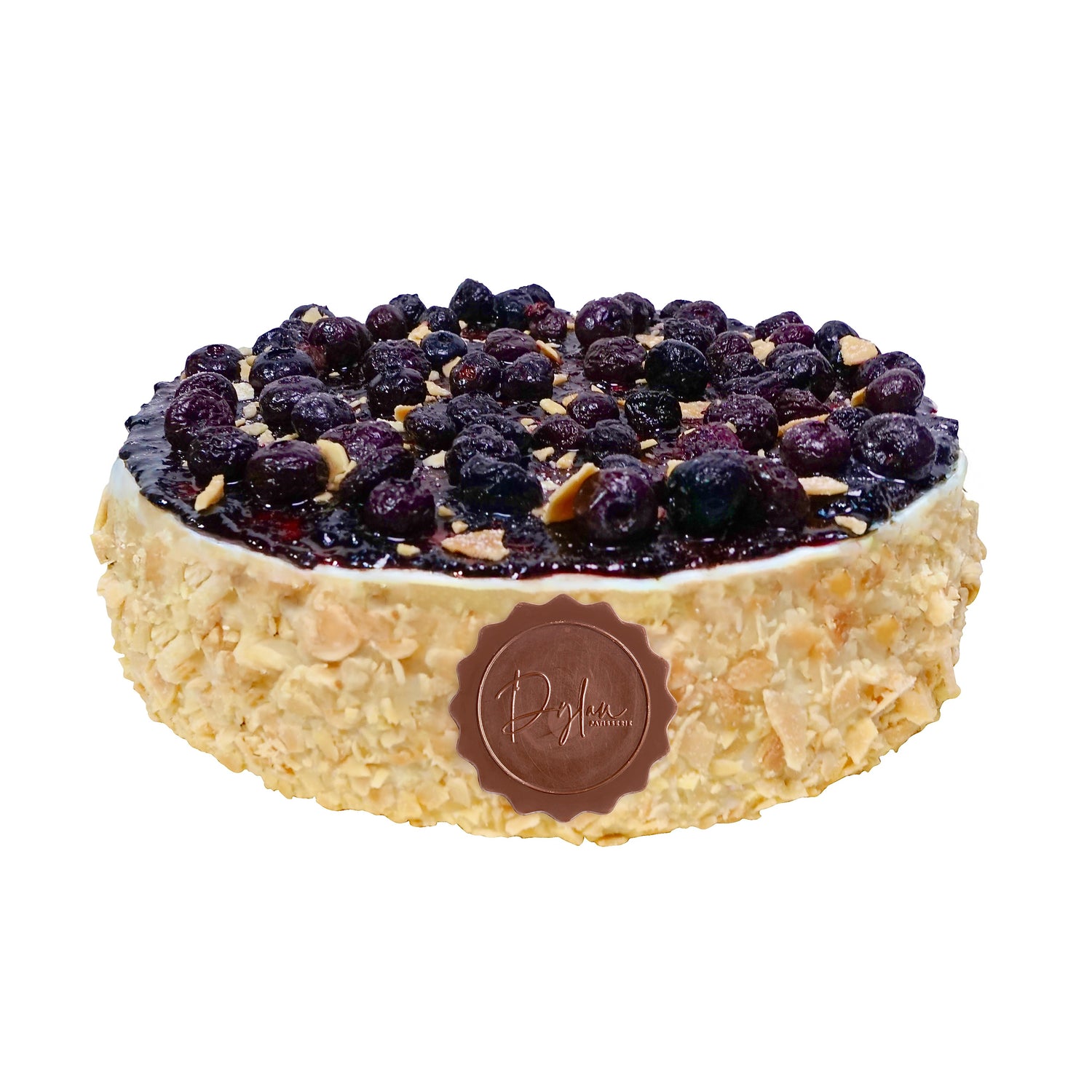 Blueberry Cheesecake Birthday Cake
