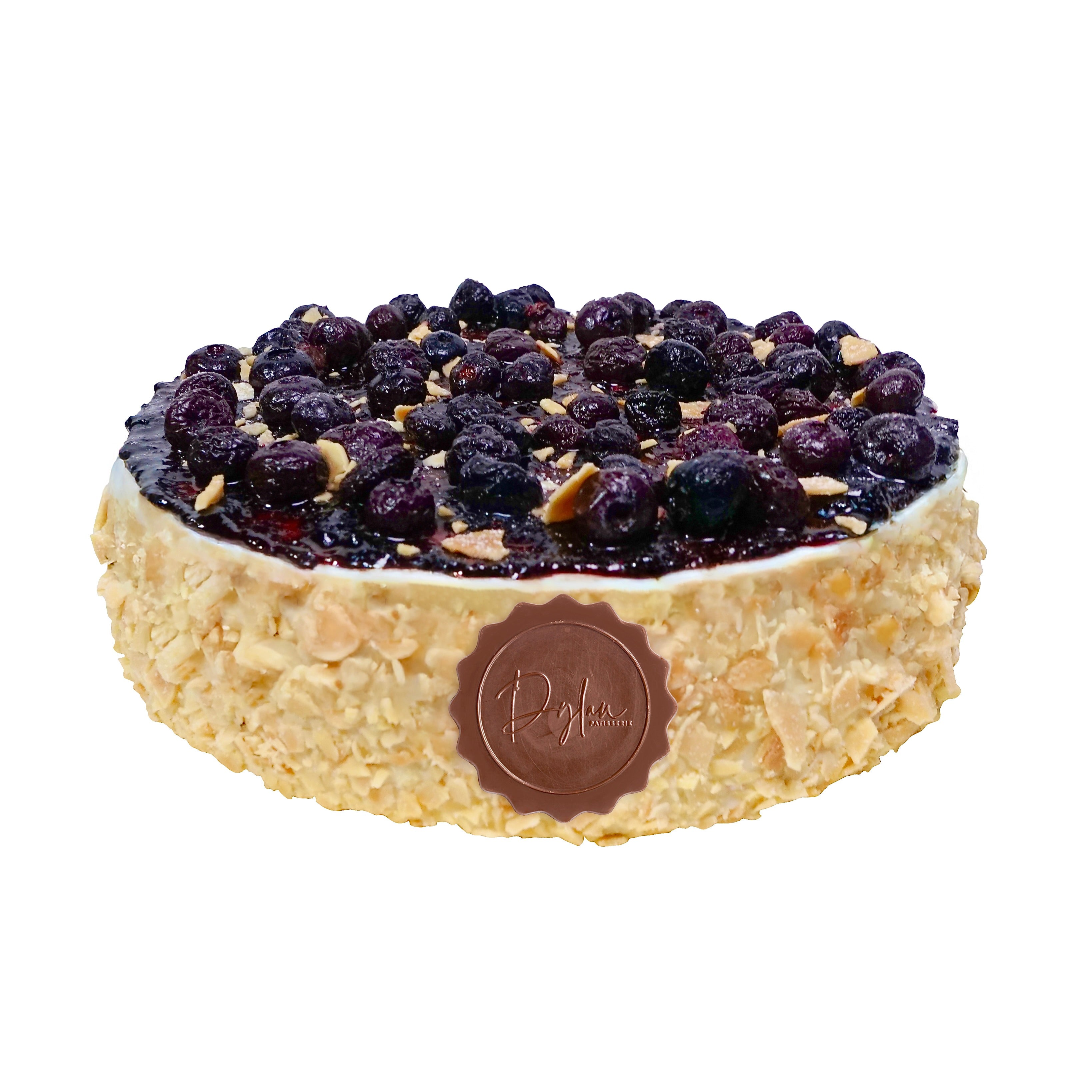 Blueberry Cheesecake Birthday Cake
