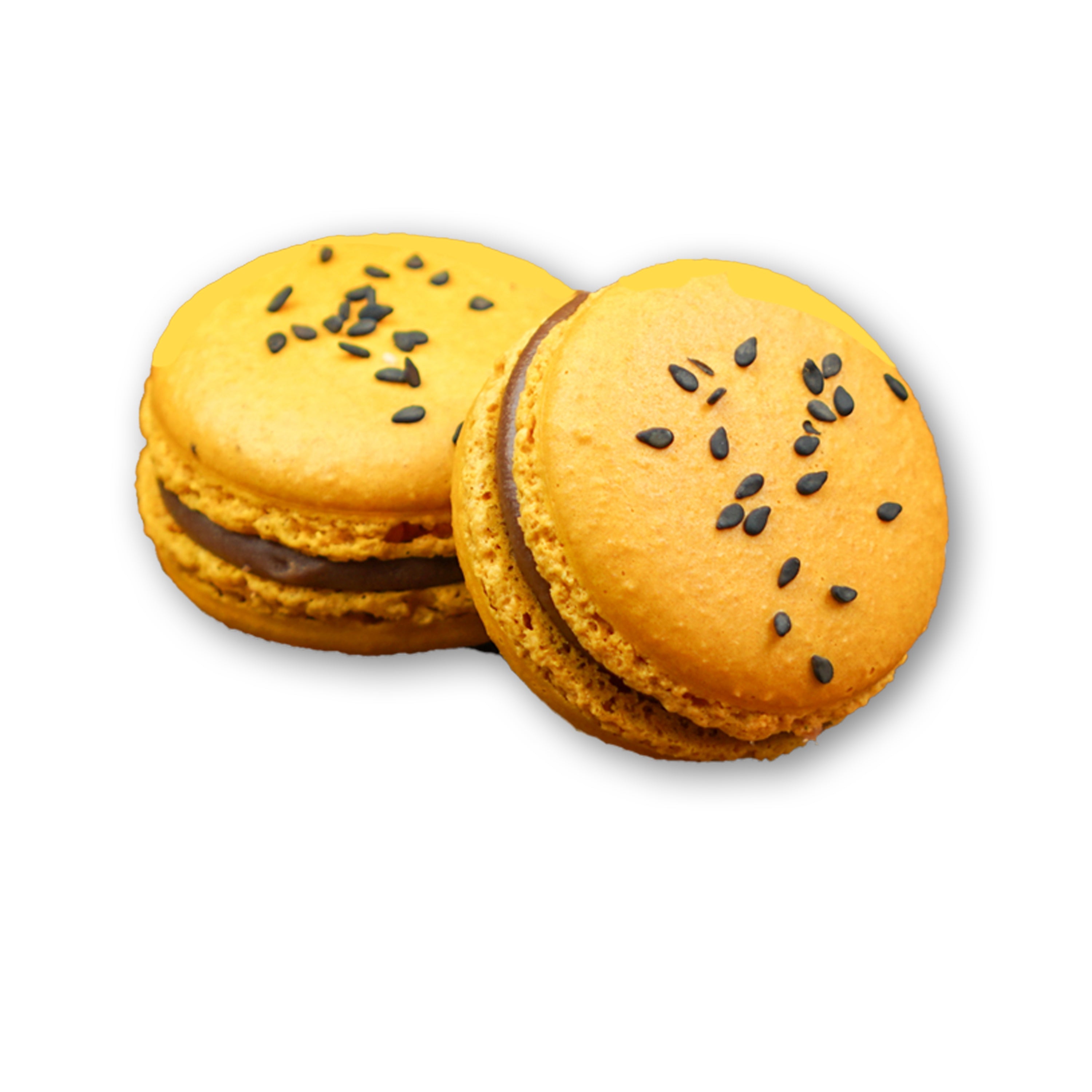Choco Passionfruit Macaron