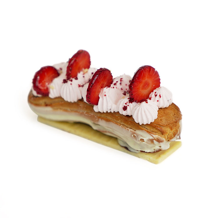 Strawberry Vanilla Éclair