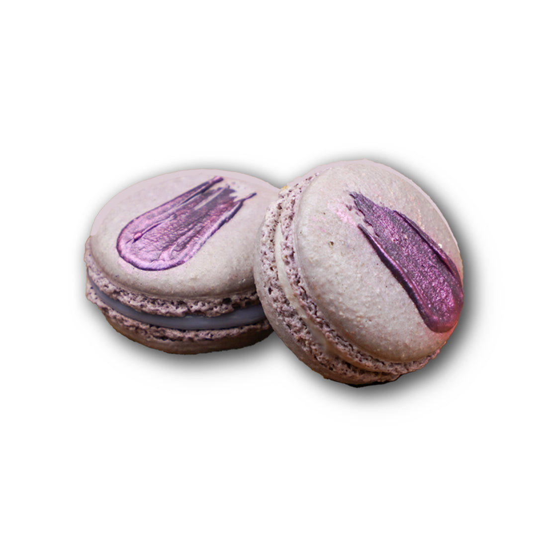 lavender macaron