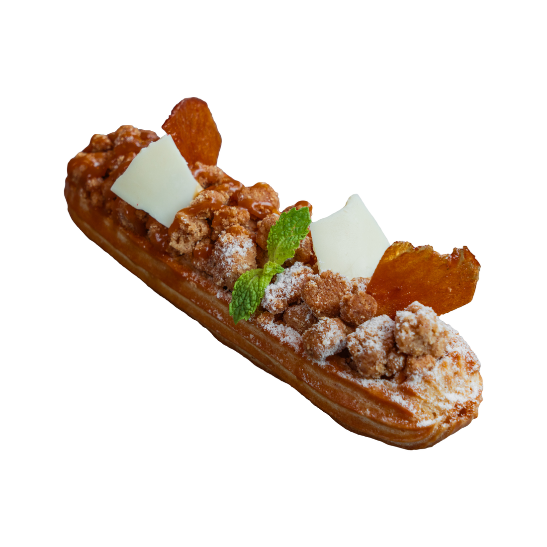 Apple Crumble Éclair