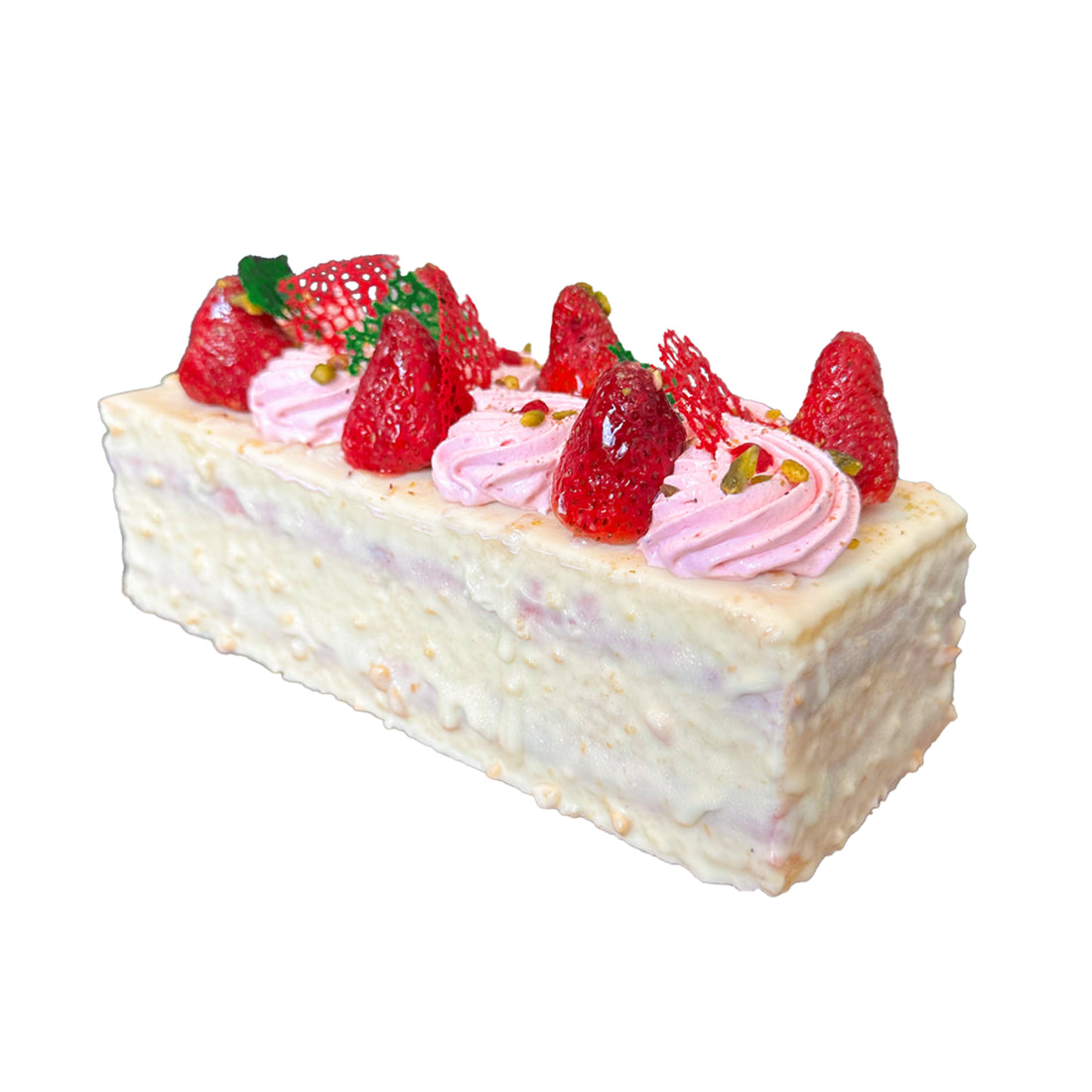 Strawberry Vanilla birthday cake by Dylan Patisserie