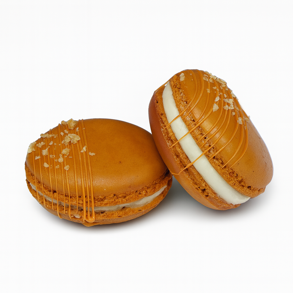 salted caramel macaron
